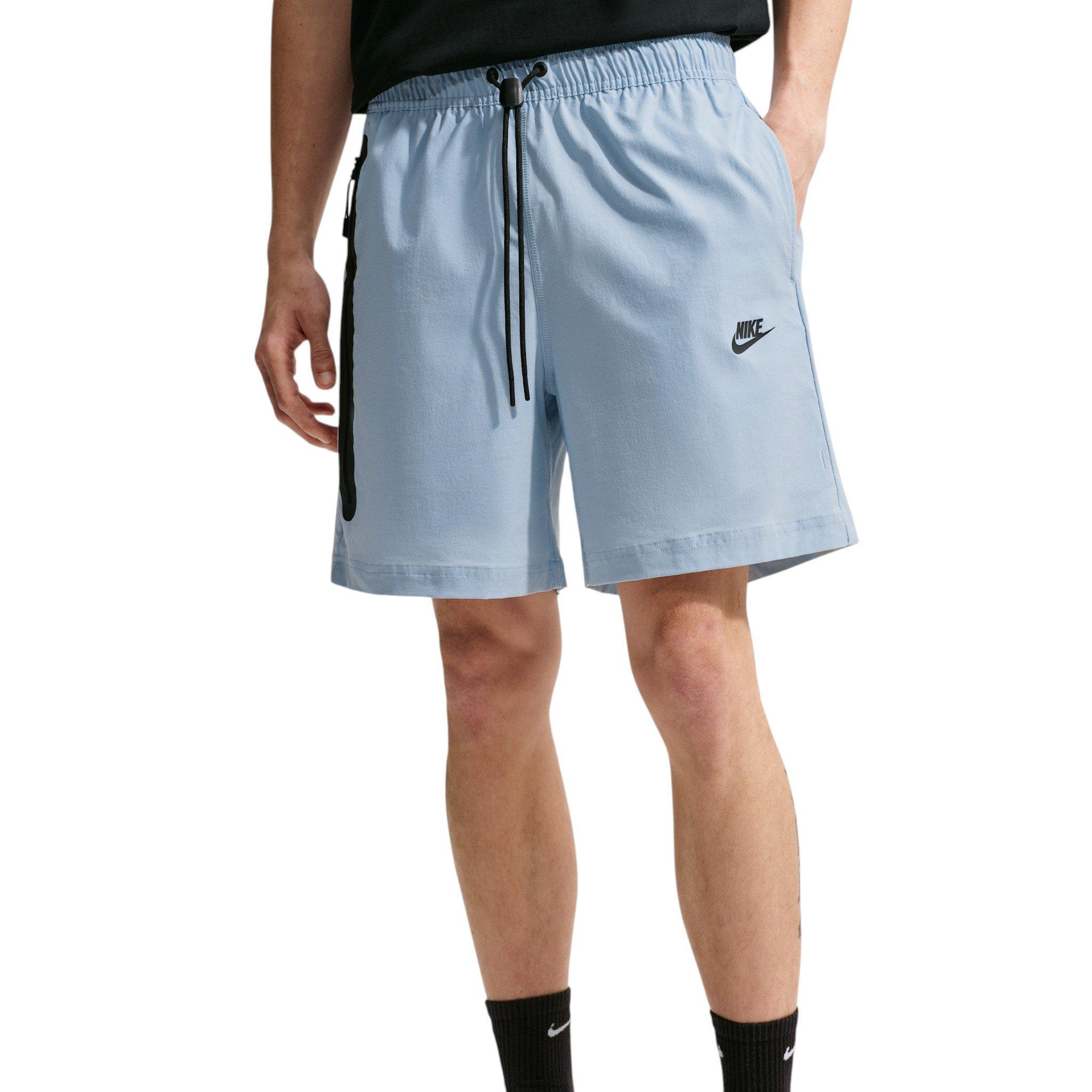 Nike Men's Tech Woven Shorts - Light Armory Blue/Black - LT BLUE/BLACK